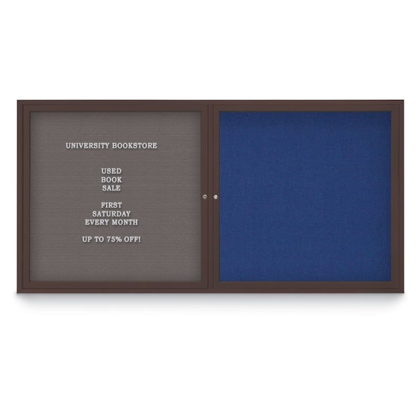 Corkboard, 42"x32", Black/Black